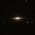 Retake of M104 in Virgo. Also know as "The Sombrero Galaxy"<br />Newtonian D=200 FL=1000 + EOS6D + EF1.4II