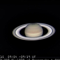 Saturn<br />Newtonian D=200 FL=1000 + 5x Powermate + QHY5L-II-C